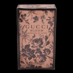 GUCCI  Bloon. Ambrosia di Fiori. Eau de Parfum Intense. Natural Spray. 100 ml. Fragrância feminina do tipo floral oriental, descrito como uma interpretação intensa e sensual, com notas de jasmim, tuberosa e rosa.