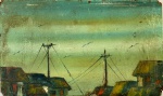 OCTÁVIO - Sem título - OSE assinado CIE, med. 15,5X25,5cm. Apresenta riscos, mancha e desgastes do tempo. 