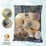Sachê 1 Real 2016 - V-588 - Raro - 50 Moedas Flor de Cunho