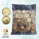 Sachê 10 Centavos 2022 - V-515 - 100 Moedas - Flor de Cunho