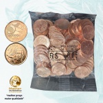 Sachê 5 Centavos 2022 - V-488 - 100 Moedas - Flor de Cunho