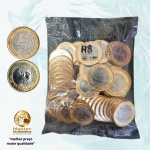 Sachê 1 Real 2023 - V-595 - 50 Moedas Flor de Cunho