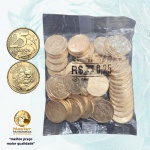 Sachê 25 Centavos 2024 - V-544 - 50 Moedas - Flor de Cunho