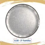 Disco Liso de 50 Centavos 2002 a hoje - 2ª Familia - V-548 a V-569 - Flor de Cunho