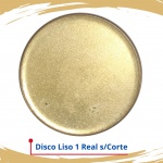 Disco Liso de 1 Real 2002 a hoje - 2ª Familia - V-574 a V-596 - Rara - Sem Corte - Flor de Cunho