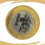 Moeda de 1 REAL 2002 - RARA - V-574 - FC