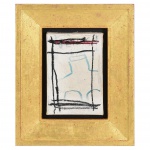 JEAN MICHEL BASQUIAT (New York City 1960 - 1988) Sem Título (Vênus) - collage, acrylic and oil stick