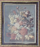 After JOSEPH NIGG (1782-1863) - Litografia colorida, final do séc.XIX, retratando natureza-morta e flores. Assinada no c.i.d. Emoldurada em elegante moldura em madeira laqueada e dourada. Medida interna: 65 x 52 cm e medida externa: 77 x 65 cm   ----- https://www.intondo.com/en/products/91154/art/prints-and-multiples/joseph-nigg-bouquet-de-fleurs-lithography-1960s