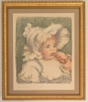 Pierre Auguste RENOIR (1841-1919) - "L'ENFANT AU BISCUIT" ( Jean Renoir) - Rara gravura em litografia colorida de tiragem póstuma, parte do album 'Les Lithographies de Renoir', realizada por André Sauret e Fernand Mourlot em 1951. Tiragem de 3000 exemplares publicados pelo importante atelier parisiense de Fernand Mourlot. Assinada na matriz no c.i..d. Área do desenho: 21,5 x 26 cm. Med. 41 x 33 cm. VER SIMILIAR ----------------  https://www.mutualart.com/Artwork/L-enfant-au-biscuit/BB9272A57D845E1CB08E22941A24BC7A?command=search_bar ----- https://www.1stdibs.com/art/prints-works-on-paper/figurative-prints-works-on-paper/pierre-auguste-renoir-renoir-l-enfant-au-biscuit-les-lithographies-de-renoir-after/id-a_16226252/ ----------- VER TIRAGEM ORIGINAL de 1899 ----https://onlineonly.christies.com/s/graphic-century-including-french-impressions-prints-ambroise-vollard/pierre-auguste-renoir-1841-1919-121/167245 - SOBRE ESTA IMPRESSÃO ------ Les Presses de Mourlot Frères é especializada na impressão de litografias. Essas pranchas contêm litografias que foram executadas durante a vida do artista, mas em número muito pequeno e cujas pedras foram destruídas; em alguns casos, as pedras nunca foram encontradas.