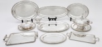 SOPPIL - baixela Aparelho de servir com 12 peças folhadas a prata (E.P. - Enforced Plate) . Em perfeito estado. Nunca usado.