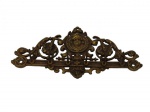 Antigo porta chave, produzido de em bronze, medindo 23x11,4 cm.
