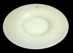 BACCARAT - Antigo presentoir, confeccionado em opalina em tom verde claro; Medindo 20 cm