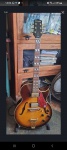 Belíssima guitarra Gianni, modelo GL136, produzida em madeira, peça rara, sem uso, em ótimo estado de conservação,  medidas XXXXXXX.