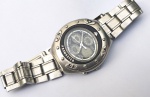 Vintage Coleção, Relógio Citizen C 451 Analógico Digital Quartz, Funcionando. Caixa em Aço medindo 41mm de diâmetro, Vidro de Cristal, LCD, Registradores Gráficos esportivos, Segundeiro Central, Coroa + 3 Botões, Fundo em Aço de Rosca PROMASTER C451, máquina Quartz original funcionando. Pulseira em Aço com regulagem para pulsos de 20cm