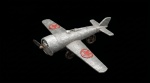 Brinquedo vintage. Miniatura colecionável de avião da série "The Age of Travel", Russ. Feita de metal fundido com detalhes pintados. Med.: 9x28x24cm.