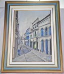 F. PINHEIRO - "S/ TITULO". OST. Datado em 1982. Med.: 95x65cm.