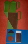 CARLOS SCLIAR - (1920 - 2001) -  Serigafia assinada. Tiragem:  2/4 - Medidas 70x50 cm.