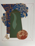 CARLOS SCLIAR - (1920 - 2001) - Serigrafia assinada e datada de 1989. Tiragem: 93/120 - Medidas 70x50 cm.