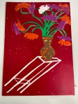 ASSINATURA ILEGÍVEL - Serigrafia 48/66 - Medidas 68 x49 cm.