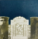 THEREZA MIRANDA - Serigrafia assinada 12/30  "ART DECÔ - URCA - RIO DE JANEIRO '' - Medidas 76 x56 cm.