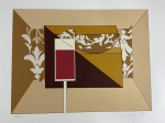 CARLOS SCLIAR - (1920 - 2001) - Serigrafia assinada e datada de 1989. Tiragem: 92/120 - Medidas 50 x 70 cm.