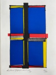 SILVIO OPPENHEIM - (1941 - 2012) - Serigrafia -  36/40 de 1993  - Medidas 34 x 24 cm.