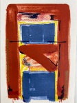 CHRISTINA PARISI - Serigrafia  "AGÁ" 14/90 de 1991  - Medidas 33 x 21 cm.
