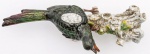 Antiga porcelana na família desde início anos 1930. Altura total 40cm. Do bico à ponta da cauda 30cm. Bico com quebra discreta.