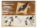 ARTUR BARRIO - "Sem Título" - Serigrafia assinada no CID e datada de 1991/93 - Tiragem: 9?100.  52 x69 cm.