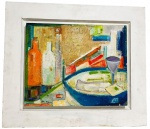 LUCI NOGUEIRA - "Natureza Morta - OST. Assinado no CIE. 40 x 50 cm.