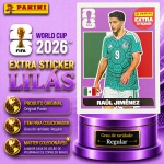 2026 - EXTRA LEGEND BASE/LILÁS - RAUL JIMENEZ (México) - Figurinha Original PANINI do Álbum da COPA DO MUNDO FIFA 2026 - Raridade - Regular - Imagem REAL da peça em leilão