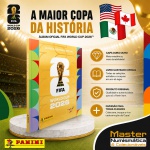 2026 - ÁLBUM CAPA DURA OURO - Álbum Capa Dura Dourado - FIFA WORLD CUP 2026 Imagem ilustrativa, o cliente vai receber o álbum lacrado (novo) descrito neste anúncio.