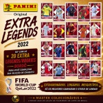 2022 - KIT BORDÔ - TODAS AS 20 FIGURINHAS BORDO/BASE - EXTRA LEGENDS/ROOKIES - ORIGINAIS PANINI COPA DO MUNDO FIFA 2022  - EXTRA LEGEND BORDO (Base) DOS SEGUINTES Jogadores: Almoez Ali (Qatar), Christian Eriksen (Dinamarca, )Cristiano Ronaldo (Portugal), Guillermo Ochoa (México), Heung Min Son (Coréia do Sul), Kevin de Bruyne (Bélgica), Kylian Mbappé (França), Lionel Messi (Argentina), Luís Suarez (Uruguai), Luka Modric (Croácia), Neymar Jr (Brasil), Raphaël Varane (França), Robert Lewandowski (Polônia), E Sadio Mané (Senegal),  + EXTRA ROOKIE BORDO (Base) DOS SEGUINTES Jogadores:Alphonso Davies (Canadá), Dusan Vlahovic (Sérvia), Gavi (Espanha), Giovanni Reyna (EUA), Jude Bellingham (Inglaterra) E Ryan Gravenberch (Holanda).