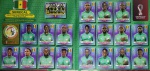 2022 - SELEÇÃO DO SENEGAL COMPLETA - COPA DO MUNDO QATAR 2022 - 20 FIGURINHAS SEM REPETIÇÃO - Posições: SEN 1 até SEN 20 - Paginas 12 e 13 - Figurinhas Originais PANINI sem uso (para colar no álbum)