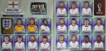 2022 - SELEÇÃO DA INGLATERRA COMPLETA - COPA DO MUNDO QATAR 2022 - 20 FIGURINHAS SEM REPETIÇÃO - Posições: ENG 1 até ENG 20 - Paginas 16 e 17 - Figurinhas Originais PANINI sem uso (para colar no álbum)