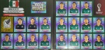 2022 - SELEÇÃO DO MÉXICO COMPLETA - COPA DO MUNDO QATAR 2022 - 20 FIGURINHAS SEM REPETIÇÃO - Posições: MEX 1 até MEX 20 - Paginas 28 e 29 - Figurinhas Originais PANINI sem uso (para colar no álbum)