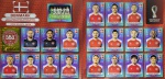 2022 - SELEÇÃO DA DINAMARCA COMPLETA - COPA DO MUNDO QATAR 2022 - 20 FIGURINHAS SEM REPETIÇÃO - Posições: DIN 1 até DIN 20 - Paginas 36 e 37 - Figurinhas Originais PANINI sem uso (para colar no álbum)