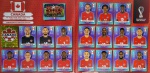 2022 - SELEÇÃO DO CANADÁ COMPLETA - COPA DO MUNDO QATAR 2022 - 20 FIGURINHAS SEM REPETIÇÃO - Posições: CAN 1 até CAN 20 - Paginas 52 e 53 - Figurinhas Originais PANINI sem uso (para colar no álbum)