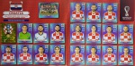 2022 - SELEÇÃO DA CROÁCIA COMPLETA - COPA DO MUNDO QATAR 2022 - 20 FIGURINHAS SEM REPETIÇÃO - Posições: CRO 1 até CRO 20 - Paginas 56 e 57 - Figurinhas Originais PANINI sem uso (para colar no álbum)