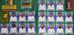 2022 - SELEÇÃO DE CAMARÕES COMPLETA - COPA DO MUNDO QATAR 2022 - 20 FIGURINHAS SEM REPETIÇÃO - Posições: CMR 1 até CMR 20 - Paginas 64 e 65 - Figurinhas Originais PANINI sem uso (para colar no álbum)