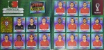 2022 - SELEÇÃO DE PORTUGAL COMPLETA - COPA DO MUNDO QATAR 2022 - 20 FIGURINHAS SEM REPETIÇÃO - Posições: POR 1 até POR 20 - Paginas 66 e 67 - Figurinhas Originais PANINI sem uso (para colar no álbum)