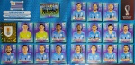 2022 - SELEÇÃO DO URUGUAI COMPLETA - COPA DO MUNDO QATAR 2022 - 20 FIGURINHAS SEM REPETIÇÃO - Posições: URU 1 até URU 20 - Paginas 70 e 71 - Figurinhas Originais PANINI sem uso (para colar no álbum)