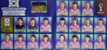 2022 - SELEÇÃO DA CORÉIA DO SUL COMPLETA - COPA DO MUNDO QATAR 2022 - 20 FIGURINHAS SEM REPETIÇÃO - Posições: KOR 1 até KOR 20 - Paginas 72 e 73 - Figurinhas Originais PANINI sem uso (para colar no álbum)