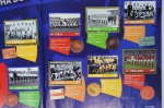 2022 - FIGURINHAS MUSEU DA FIFA - URUGUAI 1930, ITÁLIA 1938, BRASIL 1958 e INGLATERRA 1966 - COPA DO MUNDO QATAR 2022 - 4 FIGURINHAS SEM REPETIÇÃO - Posições: FWC 19 a FWC 22 - Paginas: 74 e 75 - Figurinhas Originais PANINI sem uso (para colar no álbum)