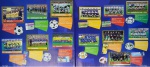 2022 - FIGURINHAS MUSEU DA FIFA - BRASIL 1970, ARGENTINA 1978 e FRANÇA 1998, ITÁLIA 1982, ALEMANHA 1990, ESPANHA 2010 e FRANÇA 2018 - COPA DO MUNDO QATAR 2022 - 7 FIGURINHAS SEM REPETIÇÃO - Posições: FWC 23 A FWC 29 - Paginas: 76 e 77 - Figurinhas Originais PANINI sem uso (para colar no álbum)