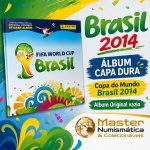 Brasil 2014 - ÁLBUM CAPA DURA - Copa do Mundo Brasil 2014 - Album Original vazio