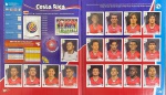 Brasil 2014 - SELEÇÃO DA COSTA RICA COMPLETA - Grupo D - Figurinhas 279 a 297 - Paginas 34 e 35 - São 19 Cromos auto colantes Originais para completar seu álbum da Copa Brasil 2014 - Oportunidade unica pois no mercado cada figurinha é vendida pelo menos a R$ 10.00
