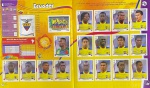 Brasil 2014 - SELEÇÃO DO EQUADOR COMPLETA - Grupo E - Figurinhas 355 a 373 - Paginas 44 e 45 - São 19 Cromos auto colantes Originais para completar seu álbum da Copa Brasil 2014 - Oportunidade unica pois no mercado cada figurinha é vendida pelo menos a R$ 10.00