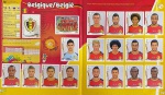 Brasil 2014 - SELEÇÃO DA BÉLGICA COMPLETA - Grupo H - Figurinhas 564 a 582 - Paginas 66 e 67 - São 19 Cromos auto colantes Originais para completar seu álbum da Copa Brasil 2014 - Oportunidade unica pois no mercado cada figurinha é vendida pelo menos a R$ 10.00