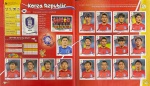 Brasil 2014 - SELEÇÃO DA CÓREIA DO SUL COMPLETA - Grupo H - Figurinhas 621 a 639 - Paginas 72 e 73 - São 19 Cromos auto colantes Originais para completar seu álbum da Copa Brasil 2014 - Oportunidade unica pois no mercado cada figurinha é vendida pelo menos a R$ 10.00
